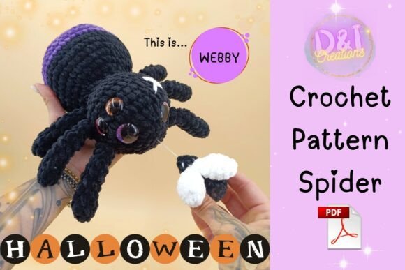 Download Interactive Spider Crochet Pattern PDF - Interactive Collection