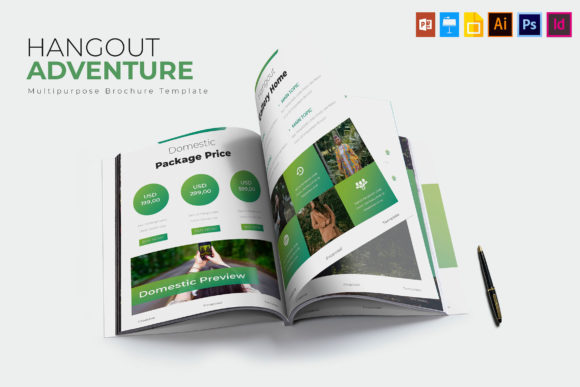 Download Hangout Adventure | Brochure Template - Premium Resources