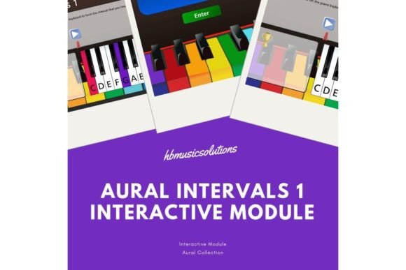 Download Aural Intervals 1 Interactive Module - Interactive Collection