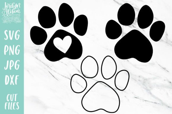 Download Dog Paw Print SVGs - Paw Collection
