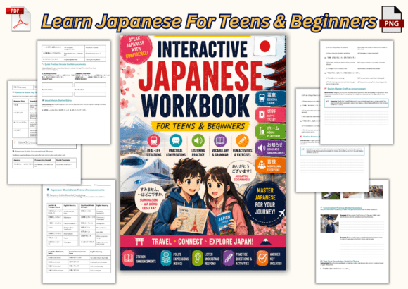 Download Interactive Japanese Workbook for Teens - Interactive Collection