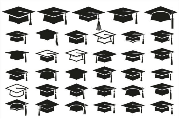 Download Graduation Hat Icon Vector Classic - Icon vector Collection