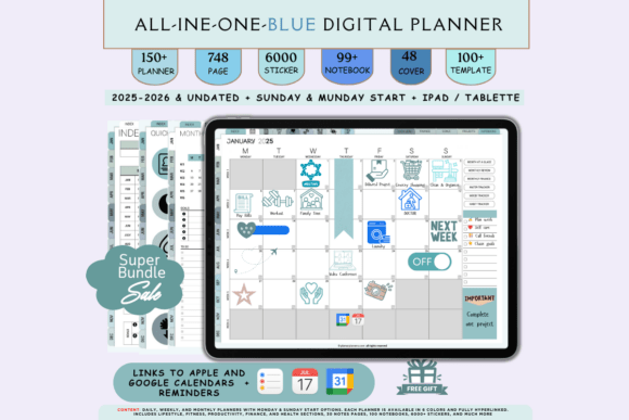 Download Multi-Year Interactive Digital Planner B - Interactive Collection