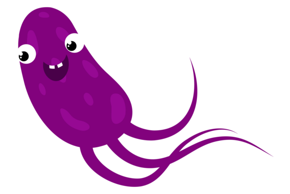 Download Bacteria Mascot. Epidemic Disease Cartoo - Epidemic Collection