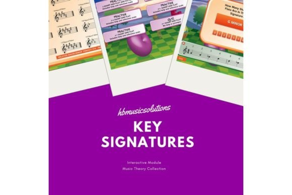 Download Key Signatures Interactive Music Activity - Interactive Collection